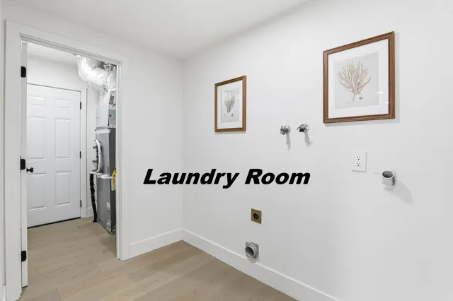 en empty room with windows