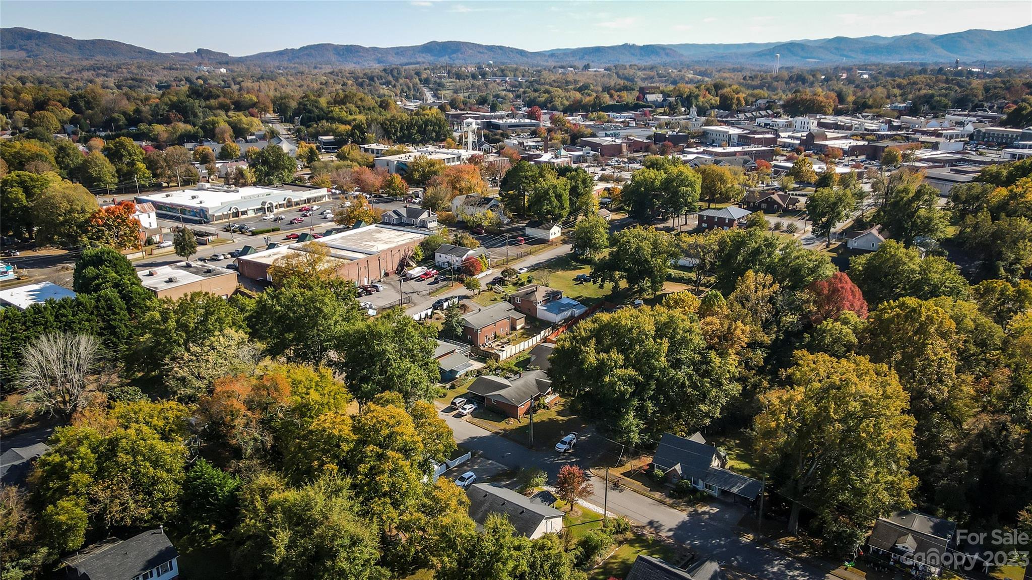 106 Cascade Street Morganton, NC 28655 - Photo 34 of 36 a view of a city with mountain