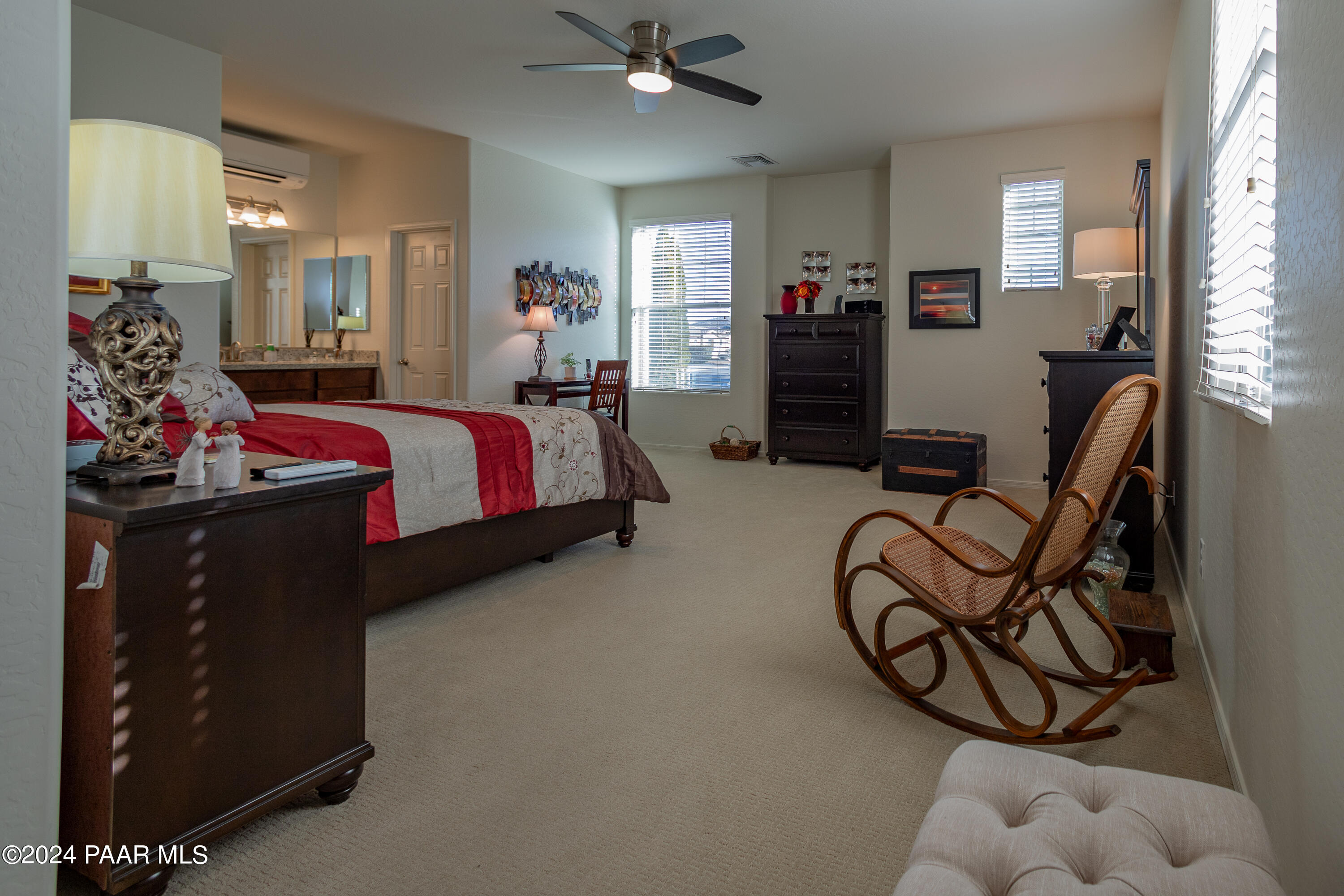 1109 Stack Rock Road Prescott Valley, AZ 86314 - Photo 41 of 91 a bedroom with bed and window