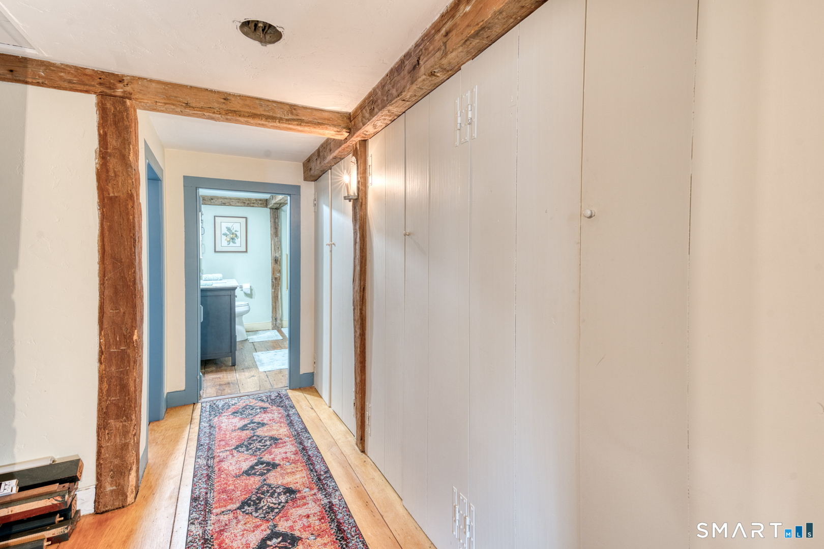 59 Hidden Lake Road Haddam, CT 06441 - Photo 30 of 40 This second floor hallway connects the two upstairs bedchambers ... the view of the second full bath on the second floor !
