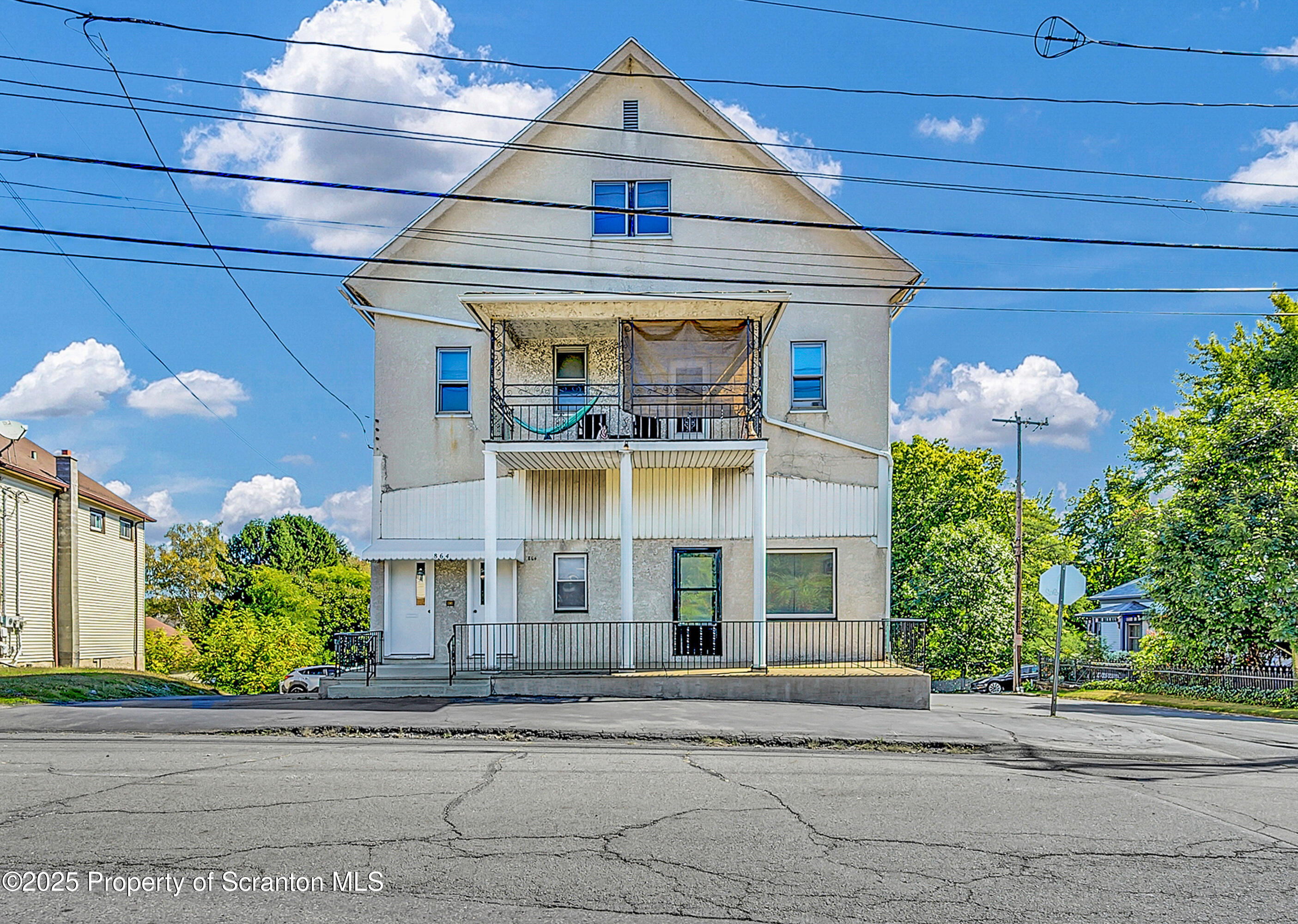 864 South Main Street, Unit 2 Old Forge, PA 18518 - Photo 1 of 14 a front view of a building
