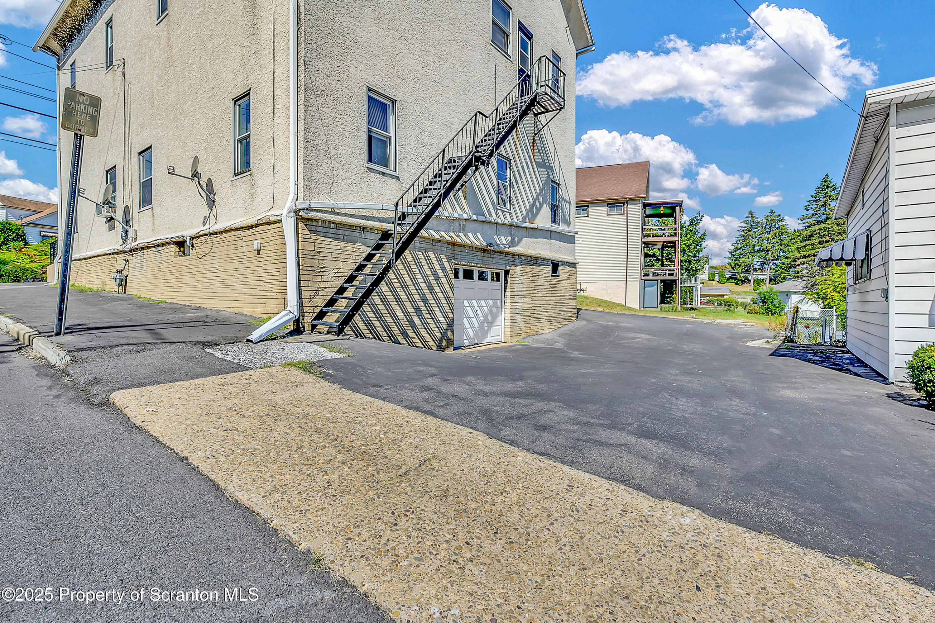 864 South Main Street, Unit 2 Old Forge, PA 18518 - Photo 12 of 14 a view of outdoor space and deck