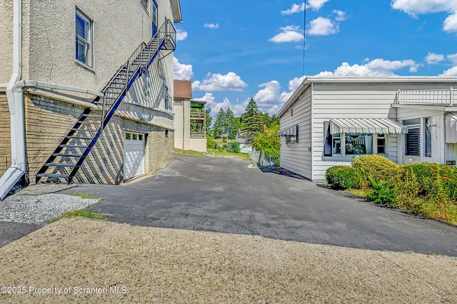 a view of a street sign