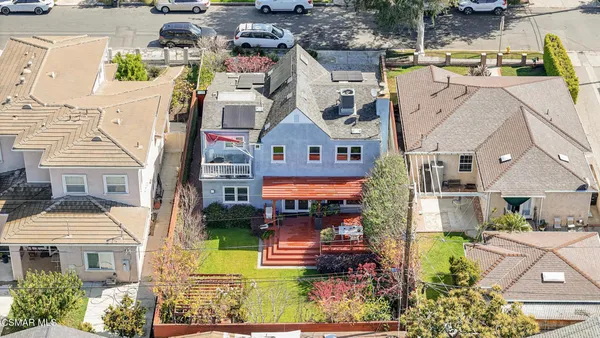 an aerial view of a