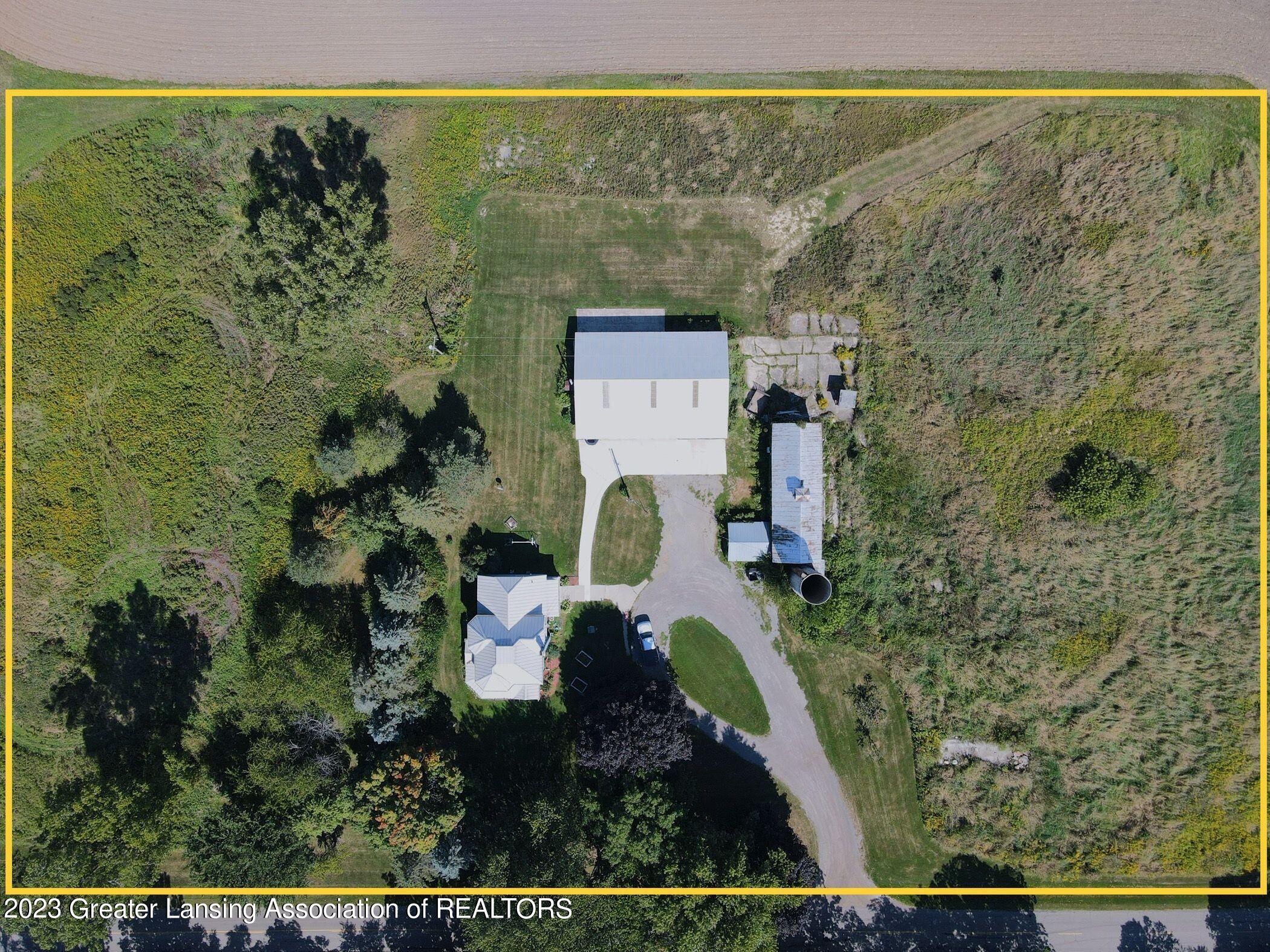 105 East Columbia Road Mason, MI 48854 - Photo 43 of 49 Aerial