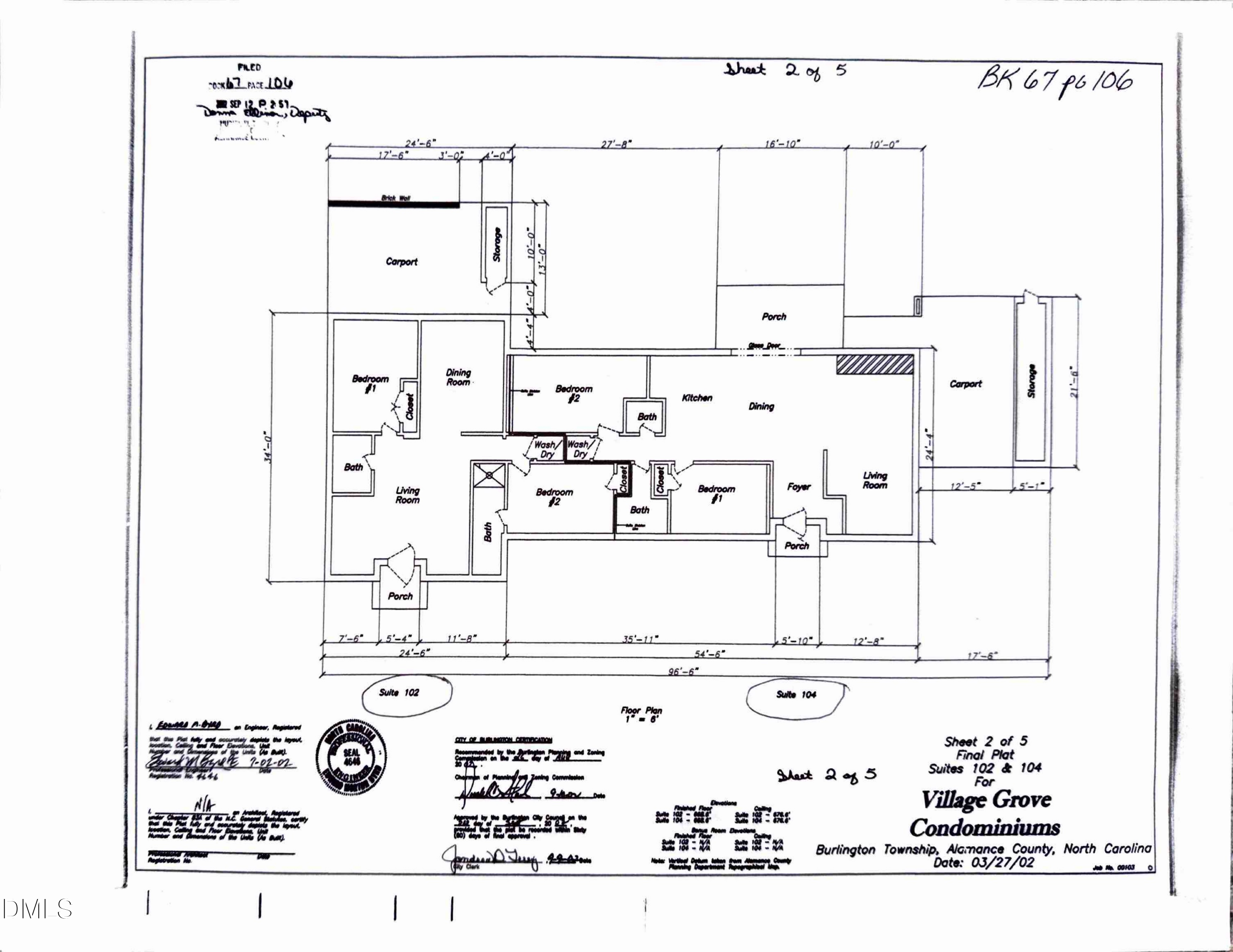 2012 South Mebane Street, Unit 102 Burlington, NC 27215 - Photo 35 of 35 a black and white photo of a picture