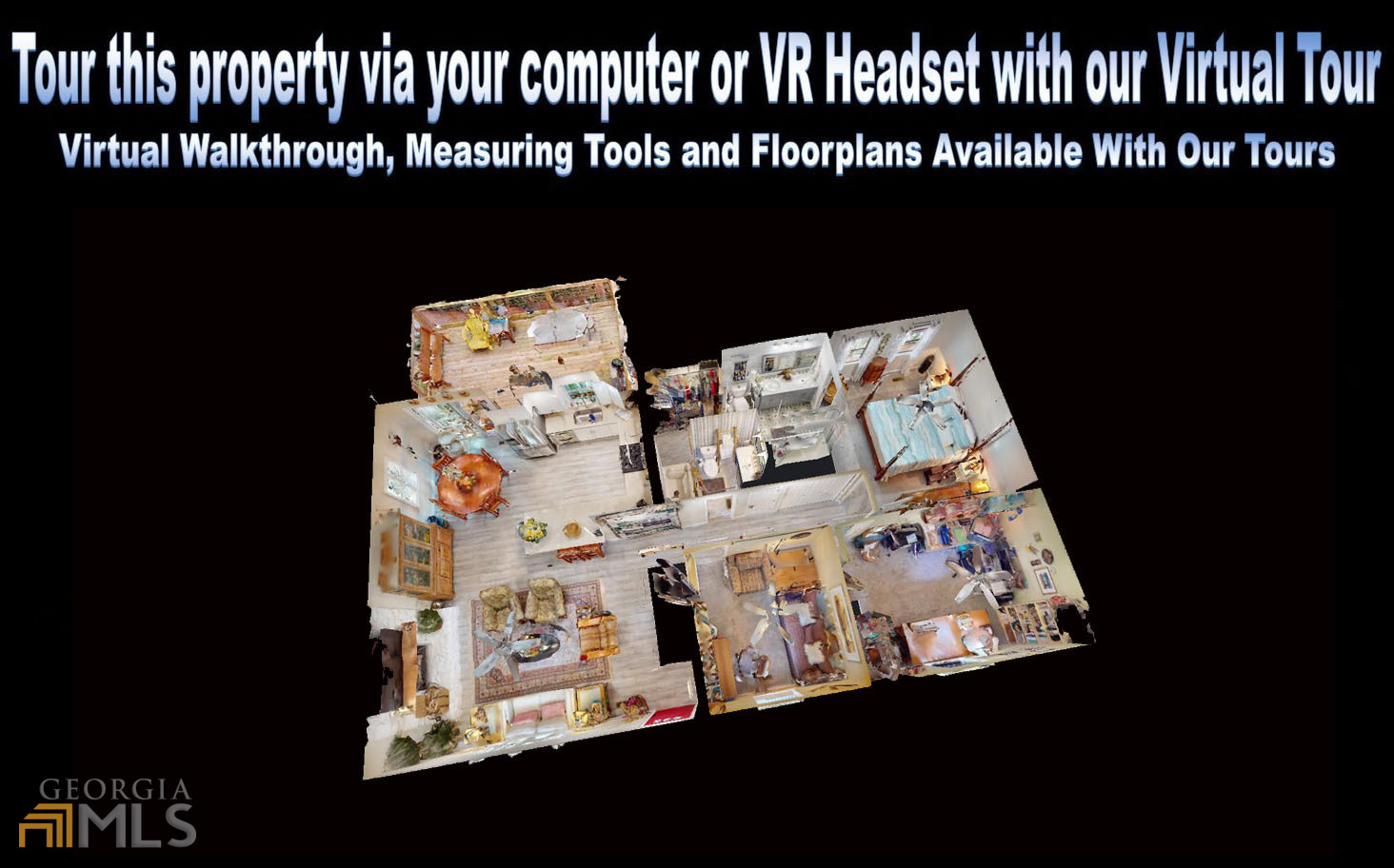 1137 Magnolia Drive Villa Rica, GA 30180 - Photo 3 of 44 a bed sitting in a bedroom next to a window