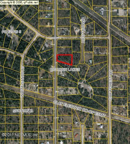 7653 Silver Sands Road Keystone Heights, FL 32656 - Photo 1 of 6 Aerial View