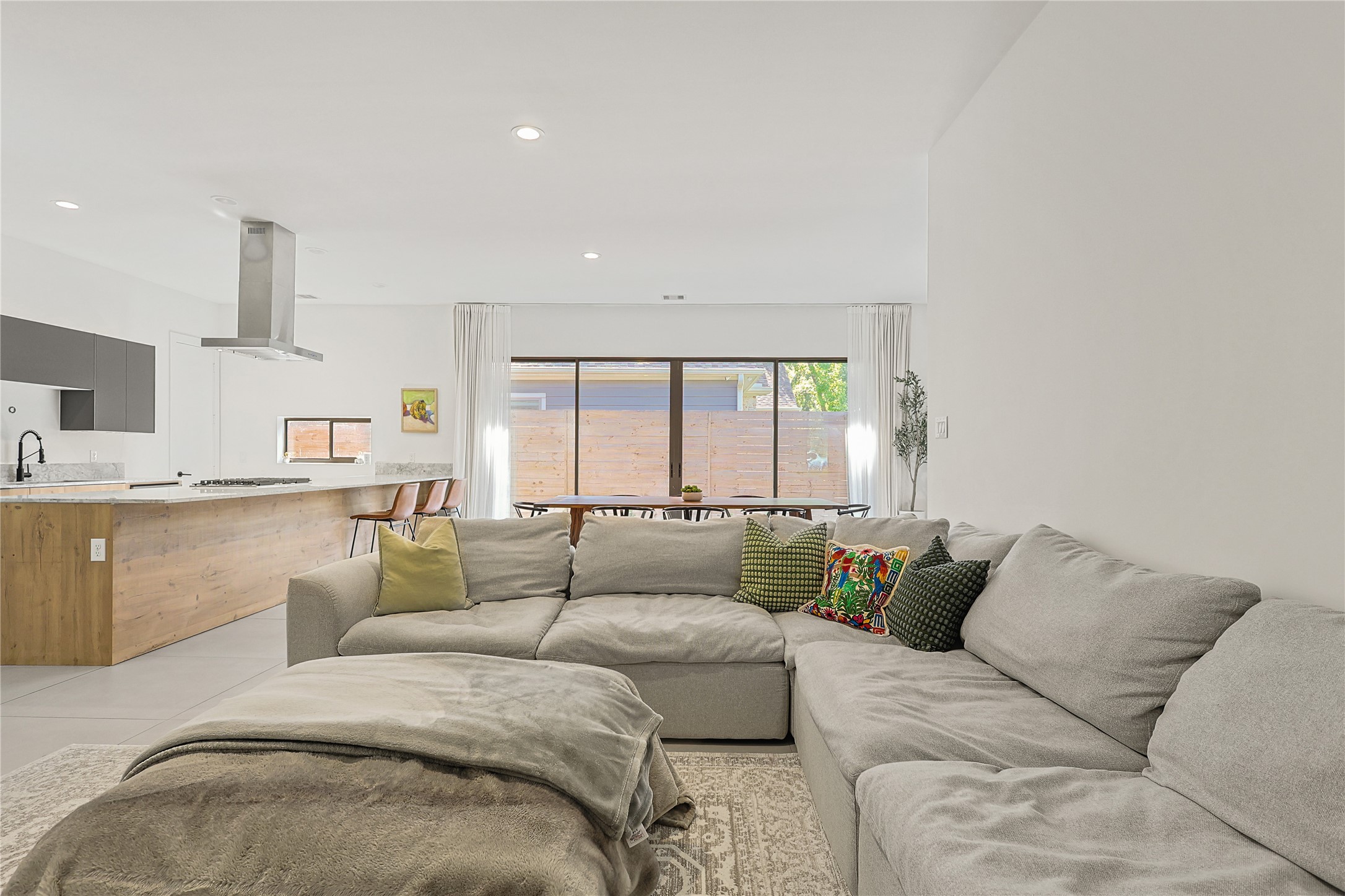 1550 Ashway Street Conroe, TX 77385 - Photo 12 of 34 a living room with furniture and a large window