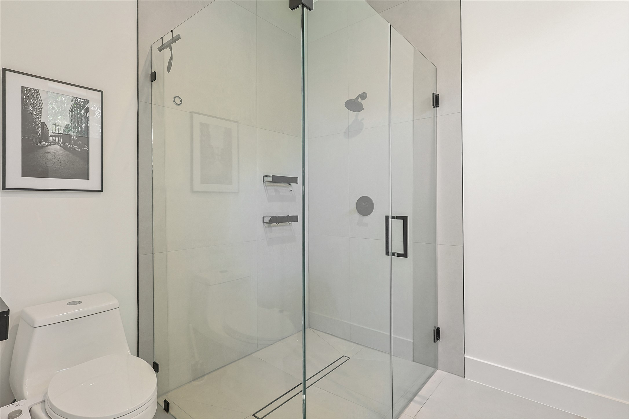 1550 Ashway Street Conroe, TX 77385 - Photo 23 of 34 a bathroom with a shower and toilet