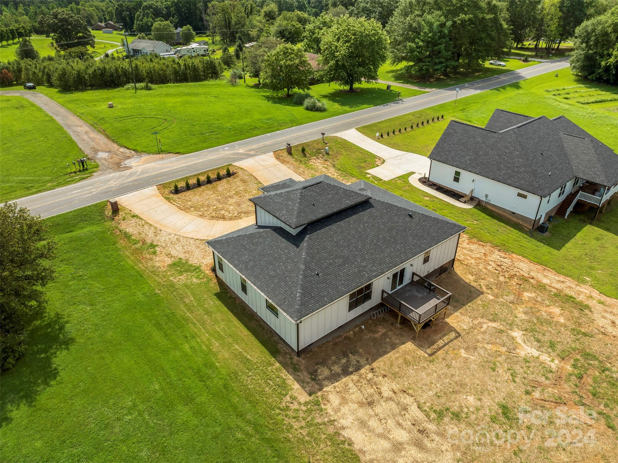 1129 Stoney Point Road Kings Mountain, NC 28086 - Photo 42 of 45 an aerial view of a house having outdoor space