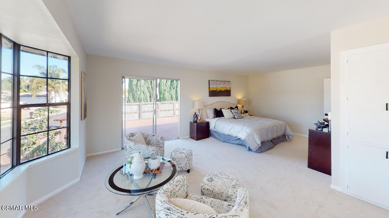 2007 Rhoda Street Simi Valley, CA 93065 - Photo 36 of 52 a bedroom with furniture and a large window