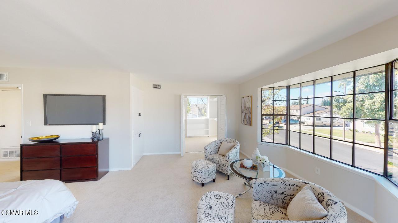 2007 Rhoda Street Simi Valley, CA 93065 - Photo 37 of 52 a bedroom with furniture and large windows
