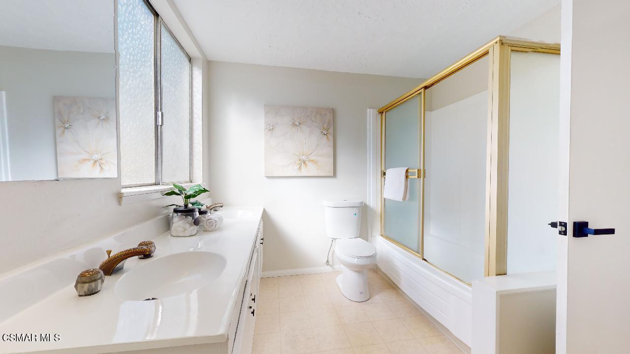 2007 Rhoda Street Simi Valley, CA 93065 - Photo 43 of 52 a bathroom with a sink toilet and shower
