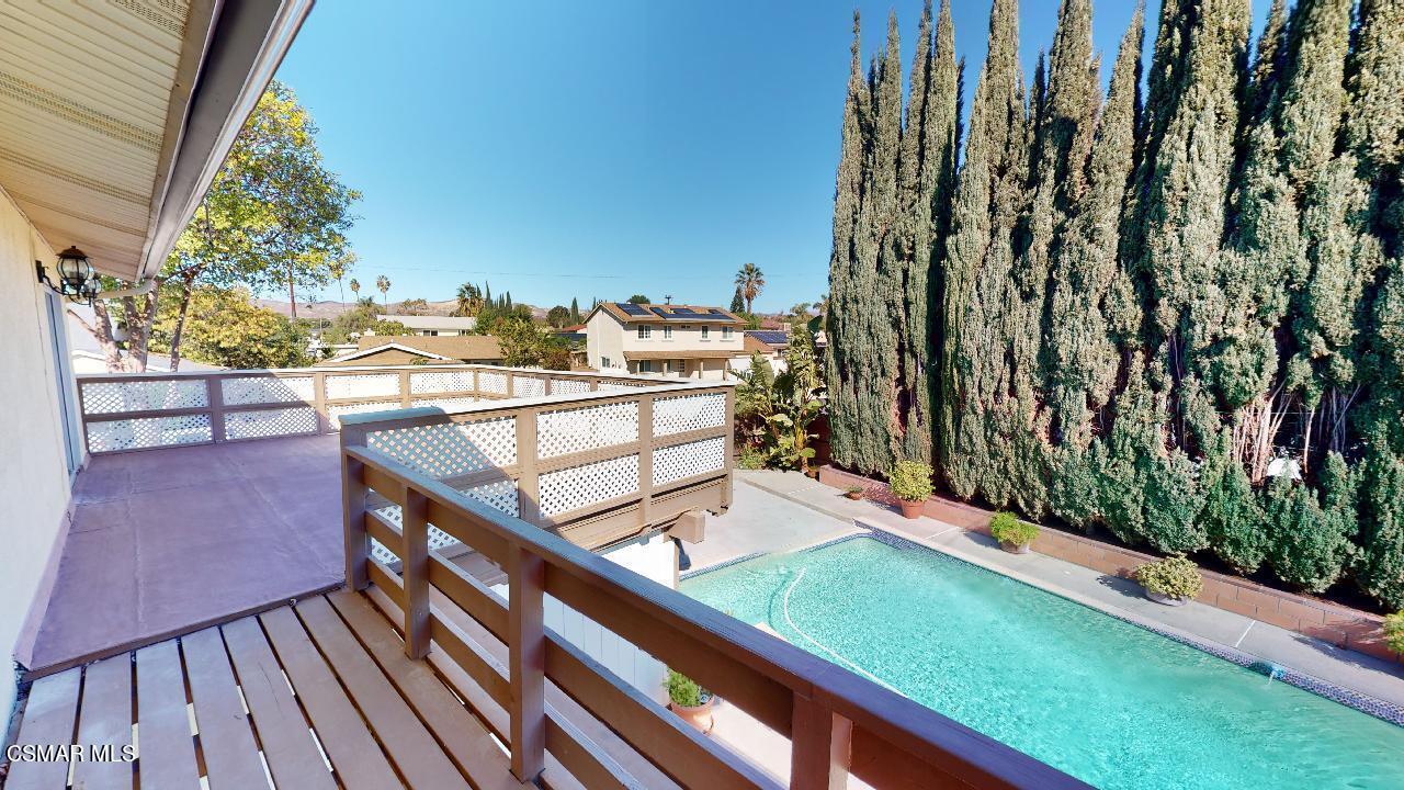 2007 Rhoda Street Simi Valley, CA 93065 - Photo 46 of 52 a view of swimming pool from a balcony