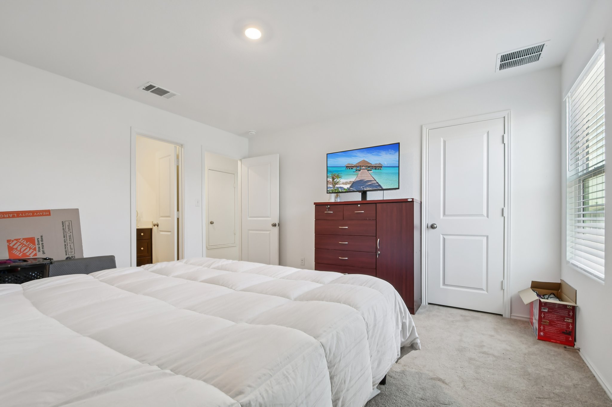 14116 Mussel Run Elgin, TX 78621 - Photo 11 of 25 View of carpeted bedroom