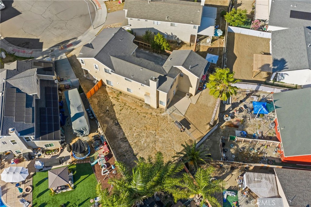 1494 Rabbit Peak Way Hemet, CA 92545 - Photo 41 of 45 an aerial view of a house with outdoor space