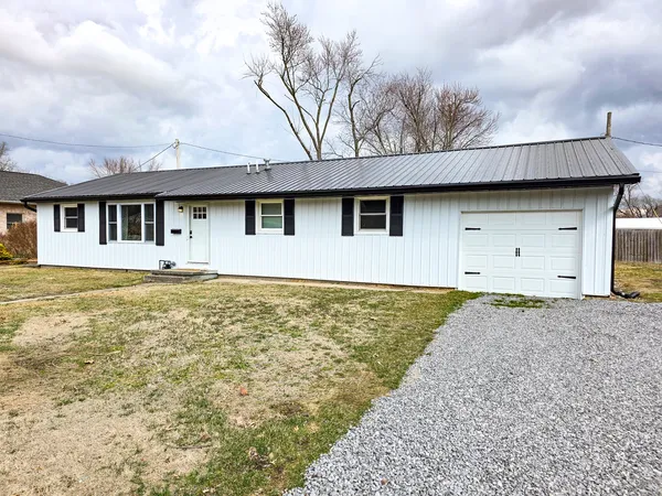 a view of front door
