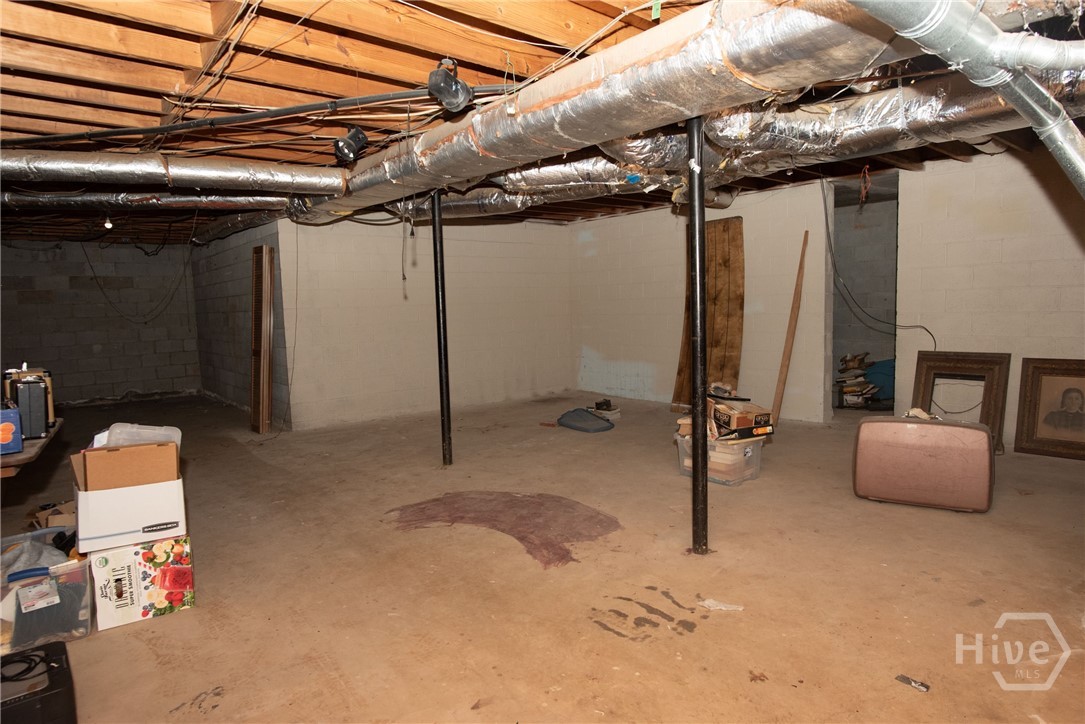 1310 Moores Ford Road Statham, GA 30666 - Photo 27 of 36 Unfinished Basement