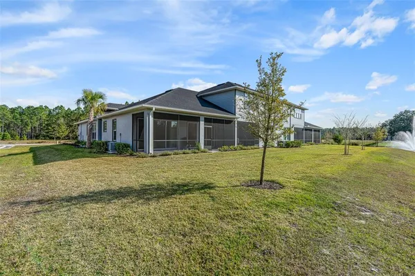 a view of a lake with a mountain
