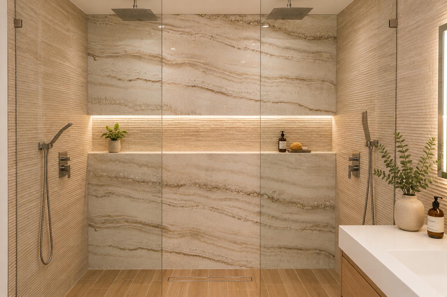 4815 Cleveland Street Hollywood, FL 33021 - Photo 15 of 31 a bathroom with a shower