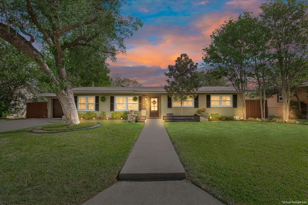 2209 North 52nd Street Waco, TX 76710 - Photo 1 of 34 a view of a yard in front of a house
