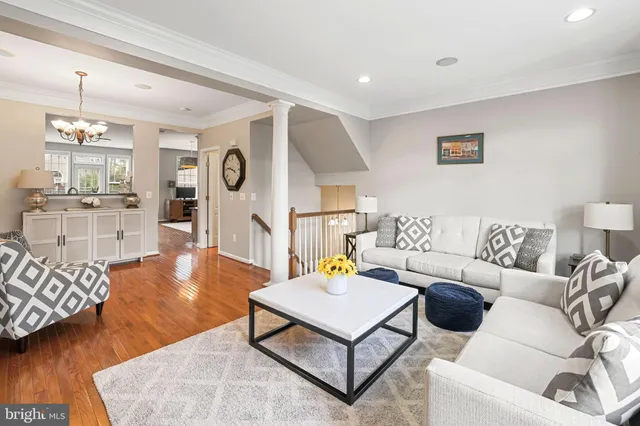 a very nice looking room with a large window