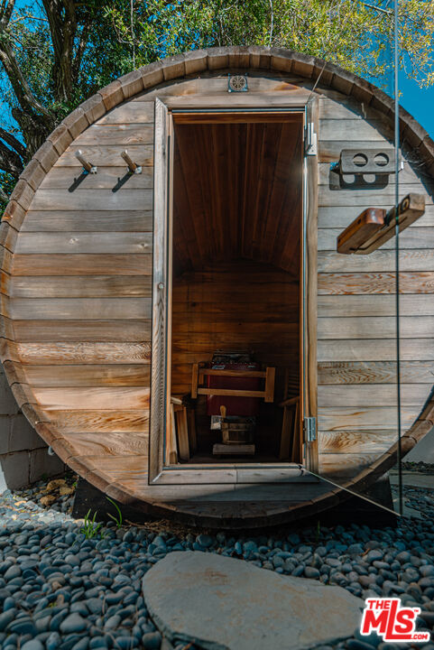 20647 Seaboard Road Malibu, CA 90265 - Photo 31 of 35 a front view of a house with a yard