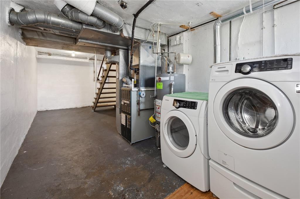 233 East Garden Road Pittsburgh, PA 15227 - Photo 14 of 15 Spacious Walk Out Basement For Storage Or Laundry (Included Washer And Dryer)