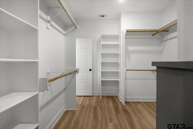 a view of walk in closet