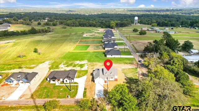 a view of an outdoor space and swimming pool