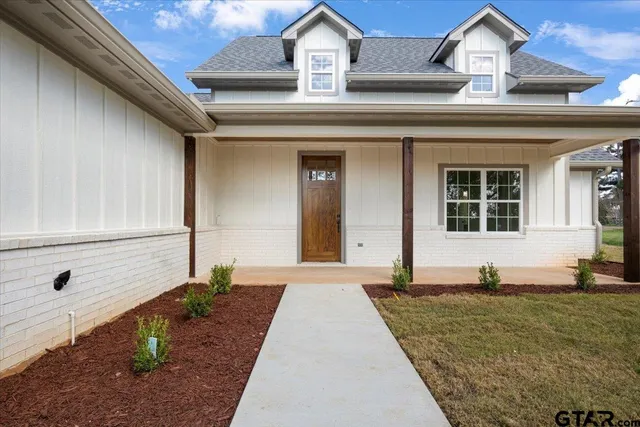 a view of front door of a house