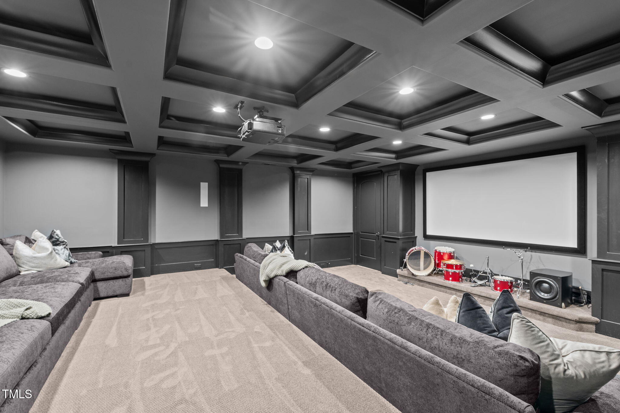 12660 Boyce Mill Road Raleigh, NC 27613 - Photo 56 of 89 a bed room with bed and a flat screen tv