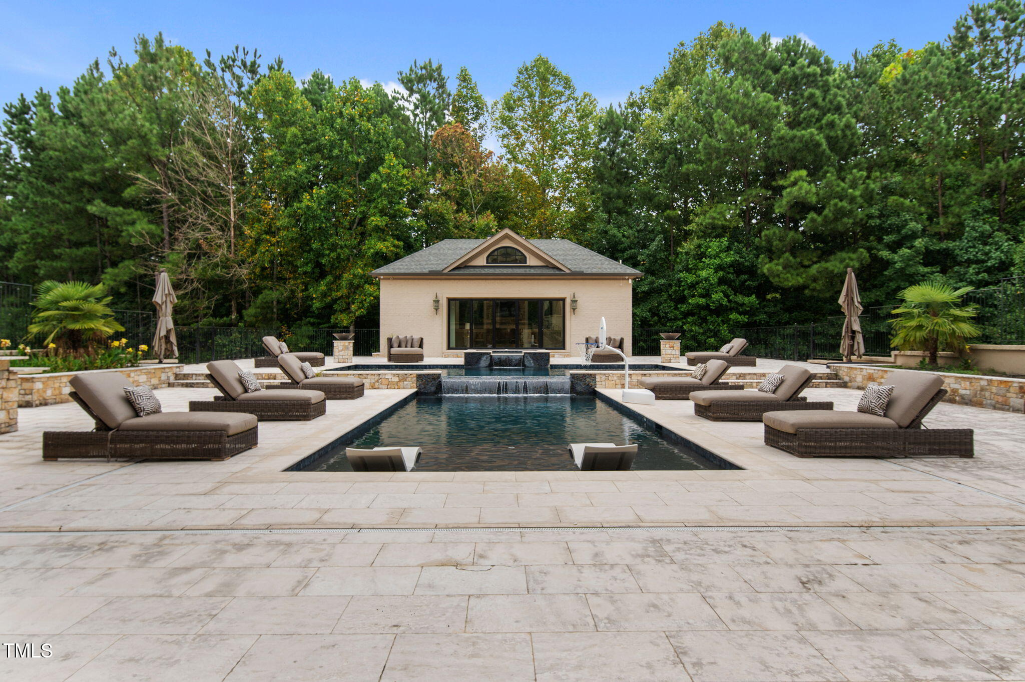 12660 Boyce Mill Road Raleigh, NC 27613 - Photo 71 of 89 a view of swimming pool and lounge chairs