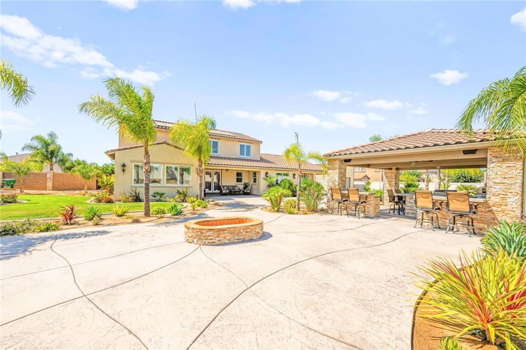 16555 Vía Los Caballeros Riverside, CA 92504 - Photo 45 of 51 a view of a swimming pool with a patio