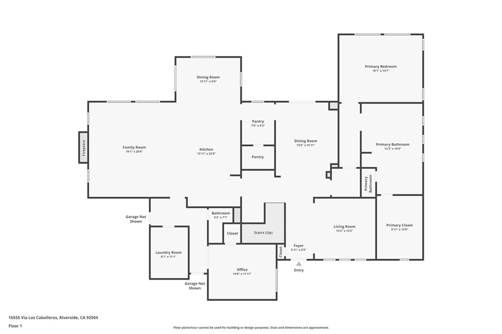 16555 Vía Los Caballeros Riverside, CA 92504 - Photo 48 of 51 a picture of floor plan
