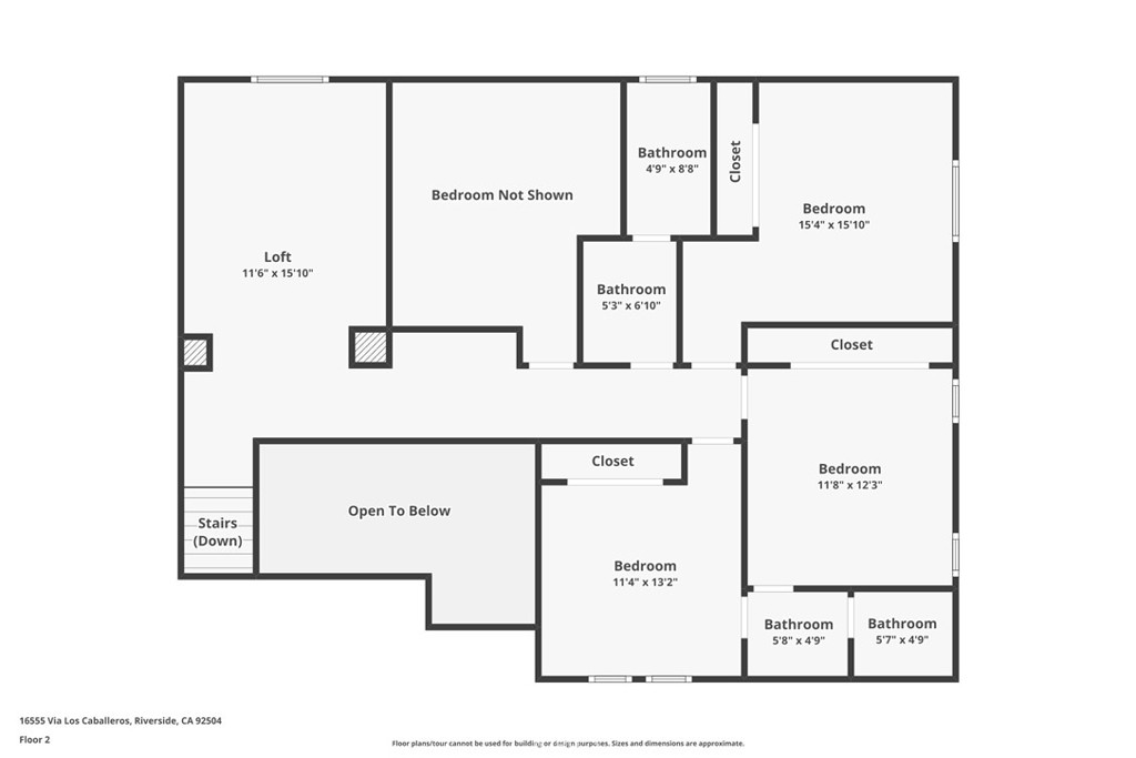 16555 Vía Los Caballeros Riverside, CA 92504 - Photo 49 of 51 a picture of a floor plan