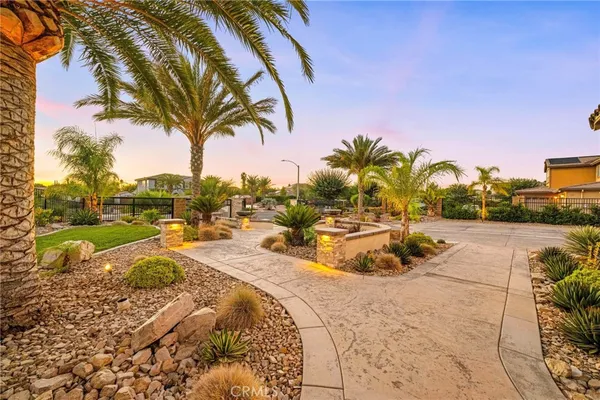 a view of a backyard of a house