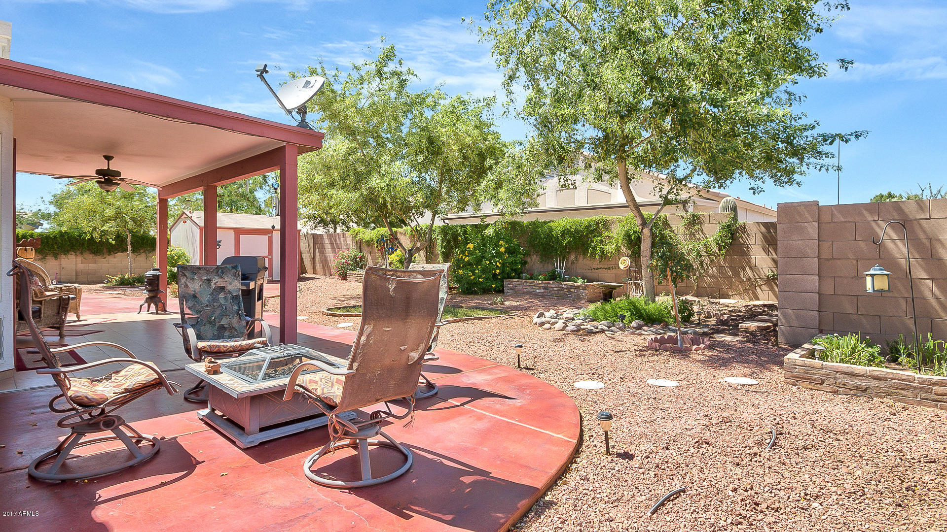 11554 East Decatur Street Mesa, AZ 85207 - Photo 30 of 39 030_BACK YARD VIEW