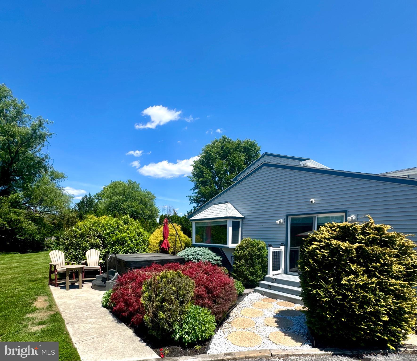1165 Kepler Road Pottstown, PA 19464 - Photo 5 of 71 Gorgeous landscaping and huge hot tub