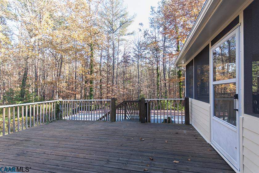 2355 Cinnamon Ridge Road Charlottesville, VA 22901 - Photo 32 of 36 a balcony with wooden floor