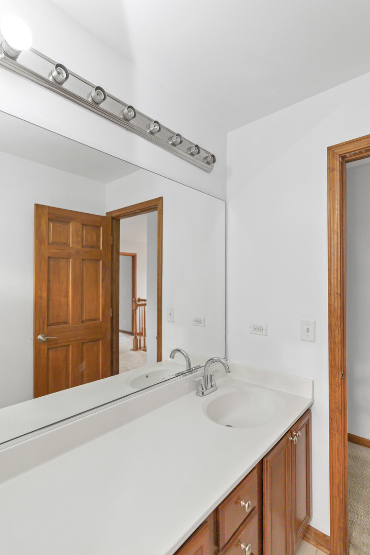 3311 Lafayette Street Elgin, IL 60124 - Photo 41 of 50 a bathroom with a sink and a mirror