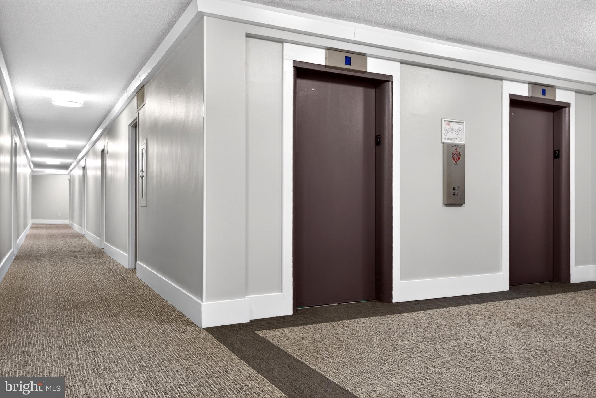 4000 Tunlaw Road Northwest, Unit 705 Washington, DC 20007 - Photo 31 of 44 a view of elevator