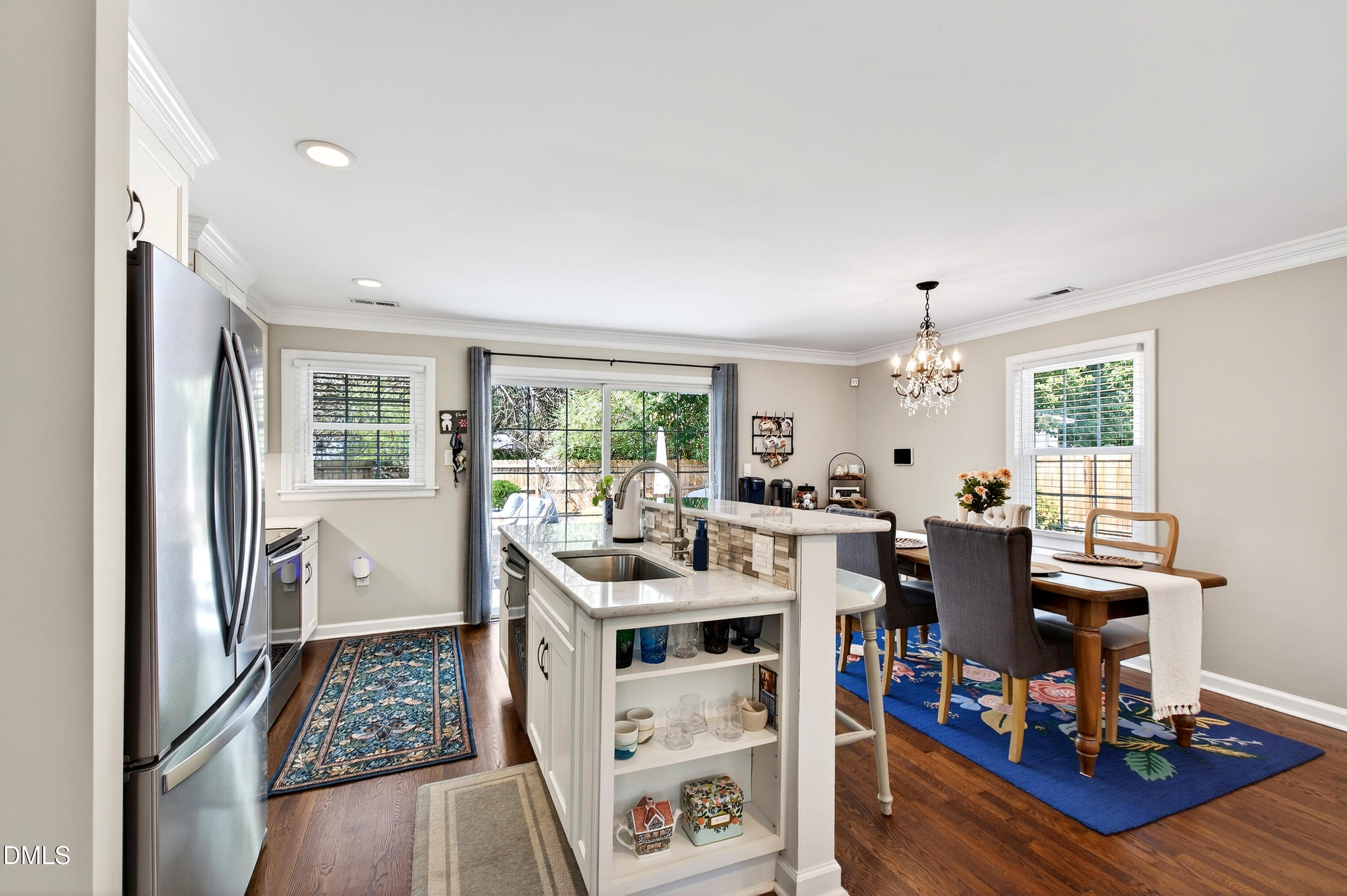 605 Chatham Lane Raleigh, NC 27610 - Photo 13 of 40 a view of a workspace with furniture and a window