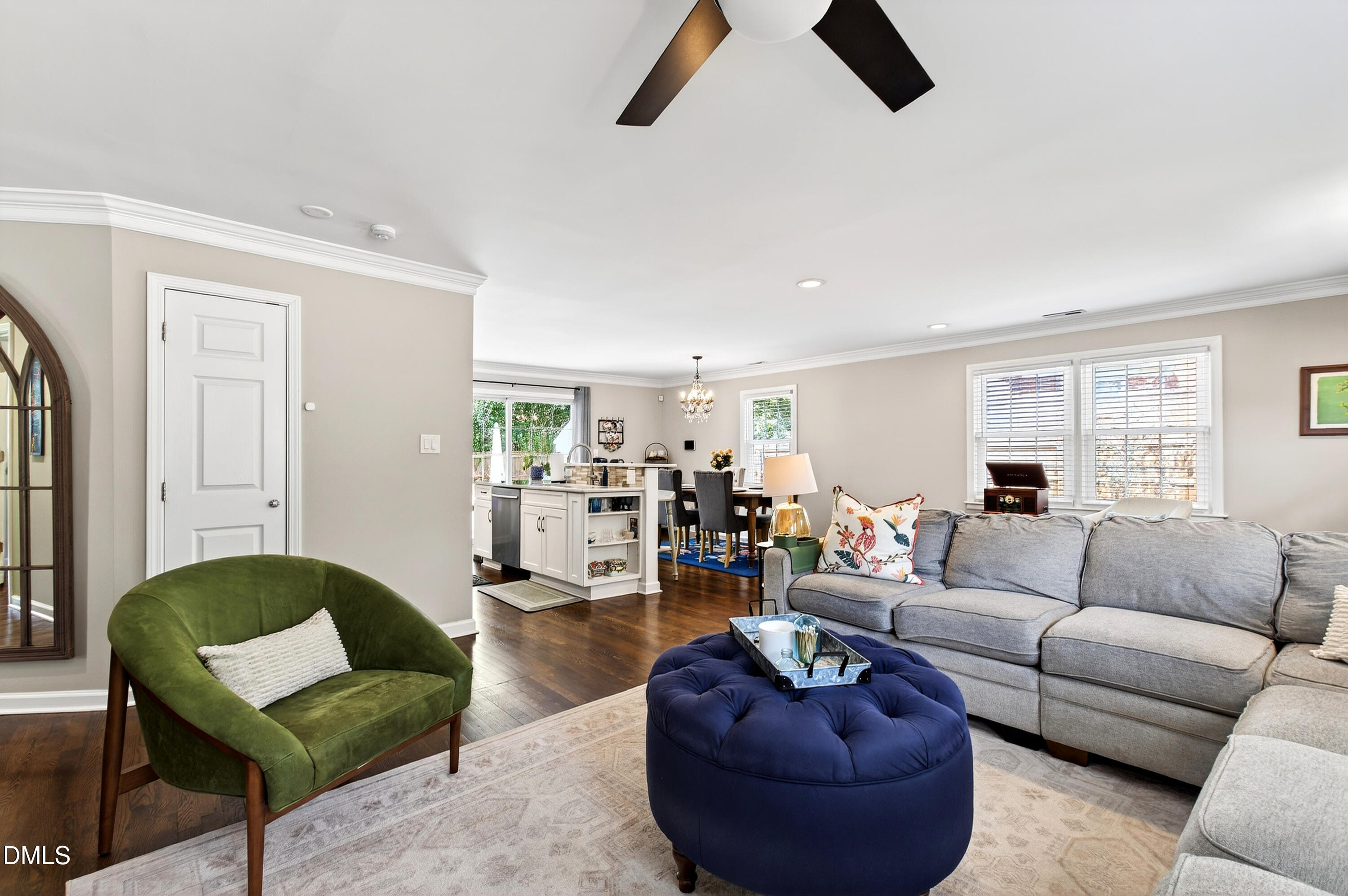 605 Chatham Lane Raleigh, NC 27610 - Photo 6 of 40 a living room with furniture