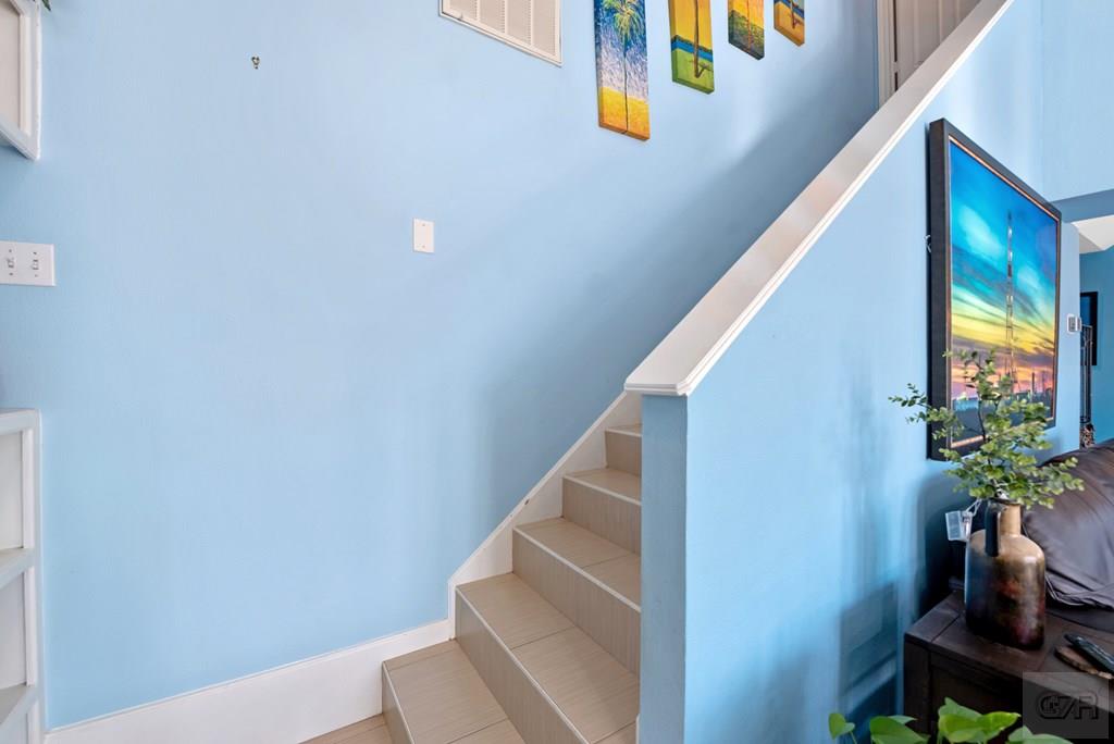 270 Isles End Road Tiki Island, TX 77554 - Photo 26 of 49 a view of entryway with wooden floor
