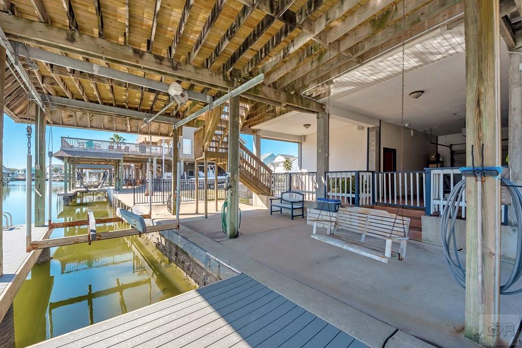 270 Isles End Road Tiki Island, TX 77554 - Photo 43 of 49 a view of outdoor seating