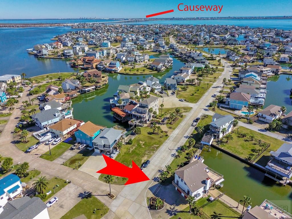 270 Isles End Road Tiki Island, TX 77554 - Photo 47 of 49 an aerial view of a house