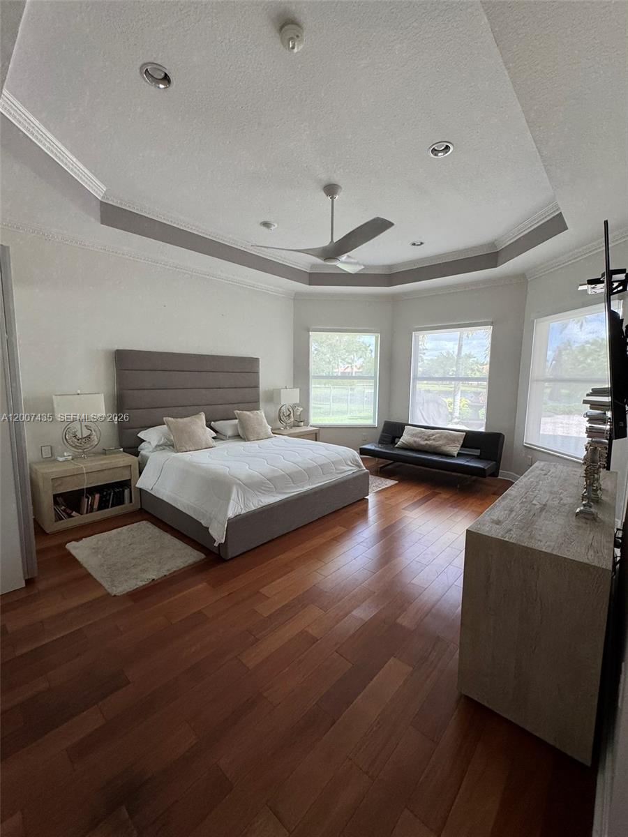 15053 Southwest 40th Street Davie, FL 33331 - Photo 15 of 36 Master Bedroom with view towards the pool area