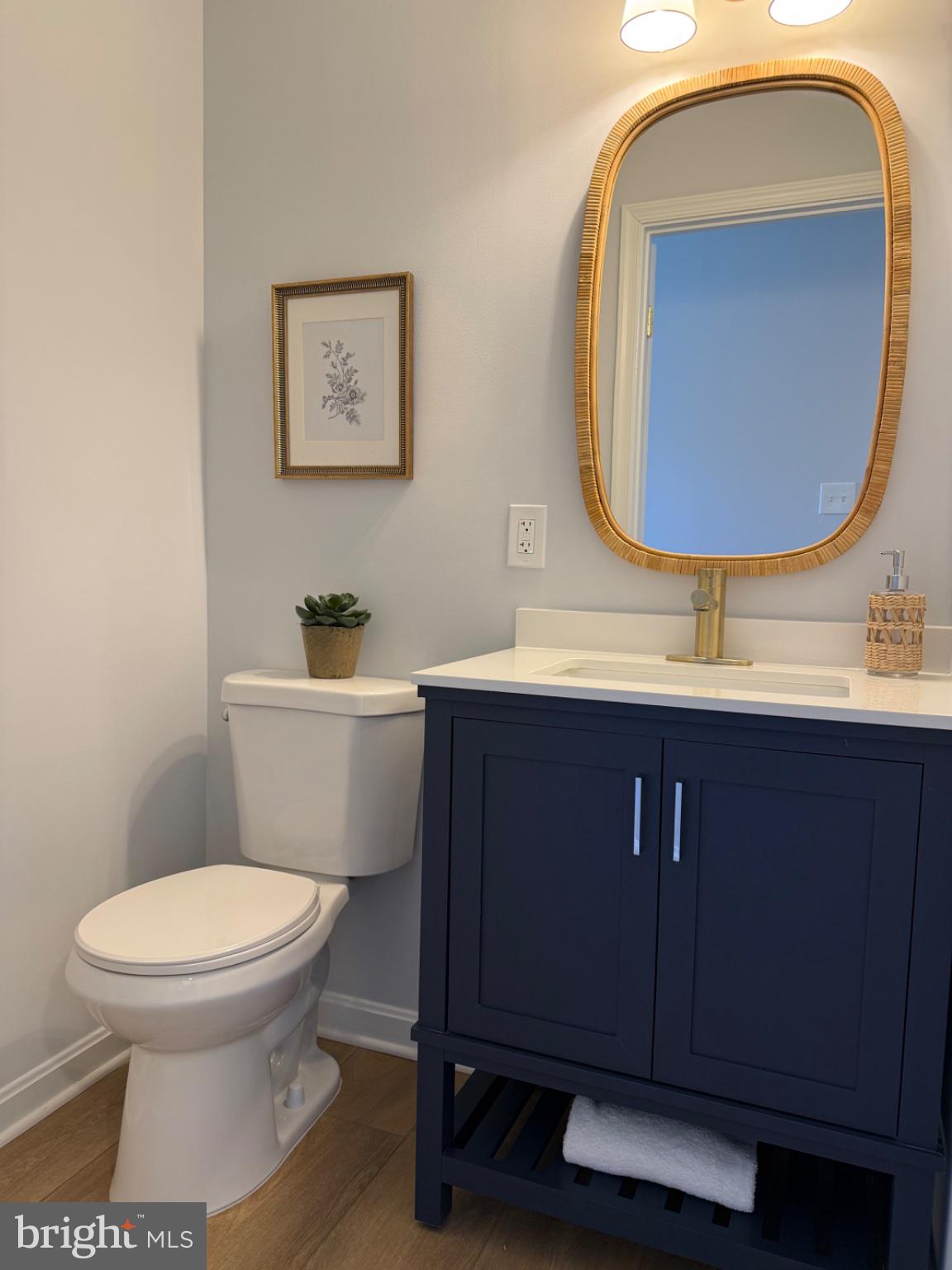 192 Hickory Point Road Pasadena, MD 21122 - Photo 15 of 53 Chic bathroom with modern accents.